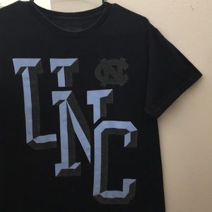 NCAA (North Carolina Tar Heels) - Black “UNC” Tee
